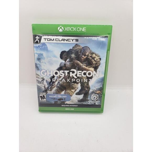 Tom Clancy's Ghost Recon Breakpoint Xbox One Video Game Multiplayer HDR Working - Picture 1 of 5